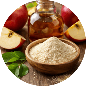 Apple cider vinegar powder